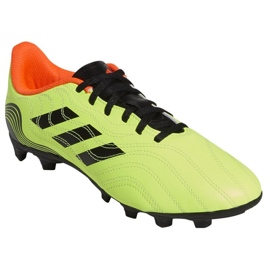 Chaussures Adidas Copa Sense.4 FxG M GW3581 jaune jaunes 3