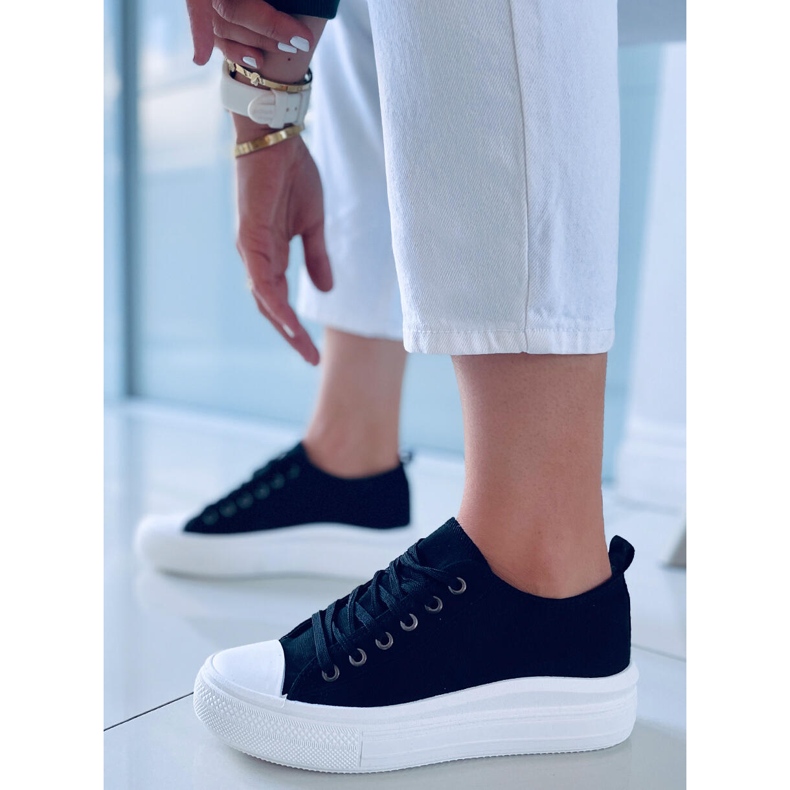 Baskets Ebbe noires pour femmes le noir 1