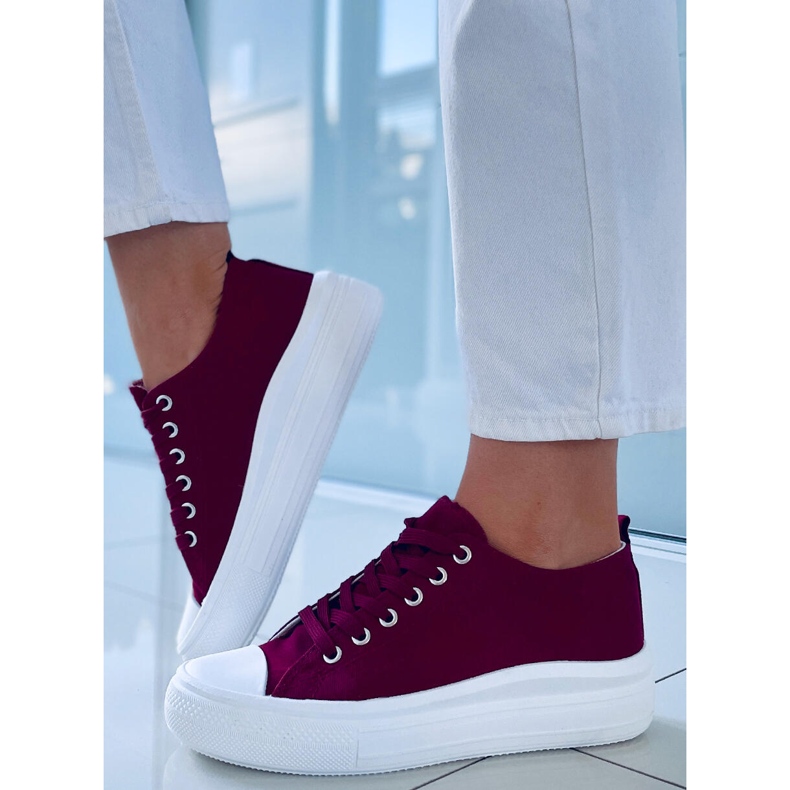 Baskets femme Ebbe W.RED rouge 1