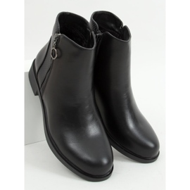 Niamh Bottes plates pour femmes noires le noir 3