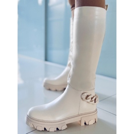 Bottes d'équitation par Haylie Beige 1