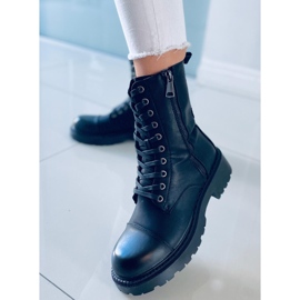 Bottes militaires Lauper Noir 2