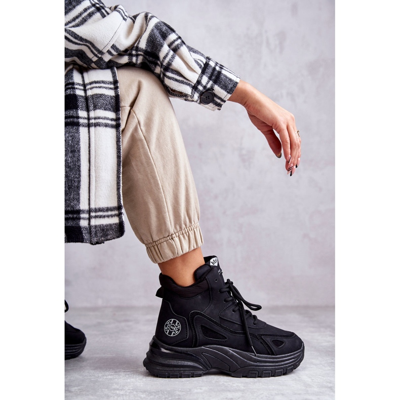 Bottes sur la plateforme Lee Cooper LCJ-22-44-1353L Noir 1