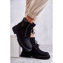 Bottes Chaudes En Cuir Noir Felizia le noir 3
