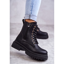 Bottes Chaudes En Cuir Pour Femme Noir Dorchen 2
