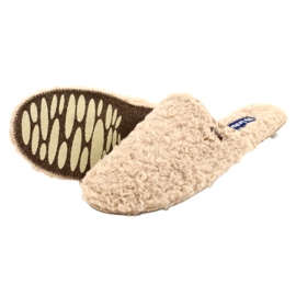Chaussons femme Inblu 155D126 beige 5