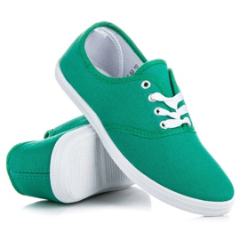 Baskets à lacets New Age vert 6