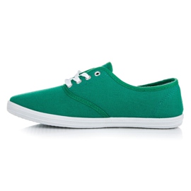Baskets à lacets New Age vert 4