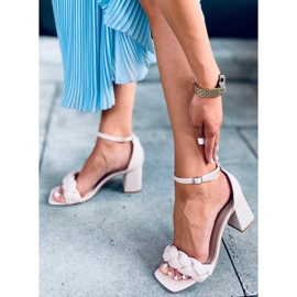 BM Sandales à talons hauts Denise Beige Ii Genre 2