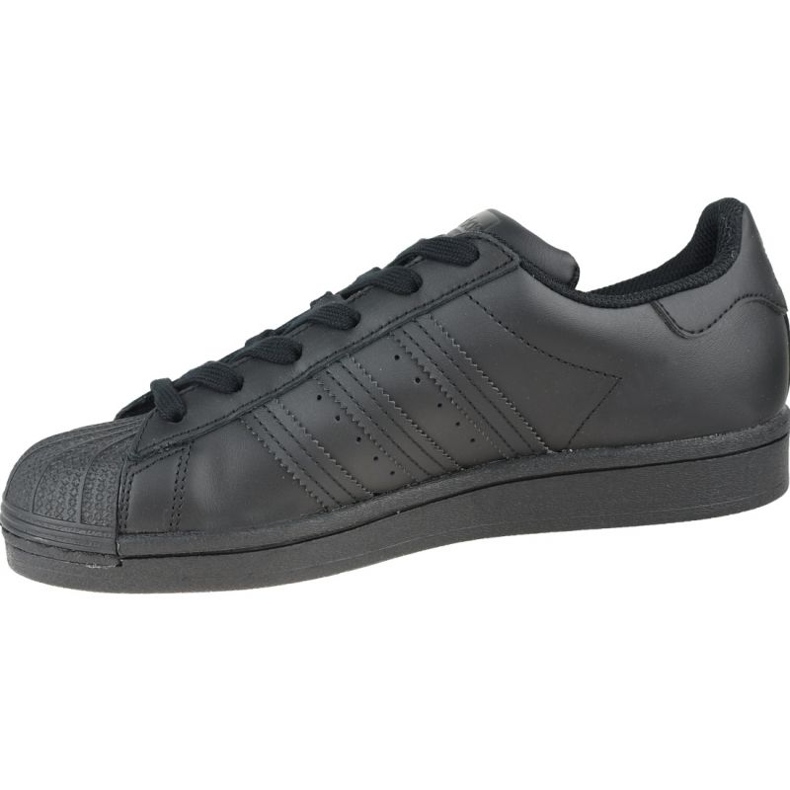 Chaussures Adidas Superstar Jr FU7713 noir gris 1
