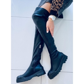 Bottes de moto Hogan noires 1