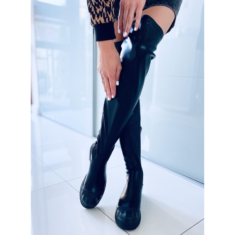 Bottes de moto Hogan noires 2