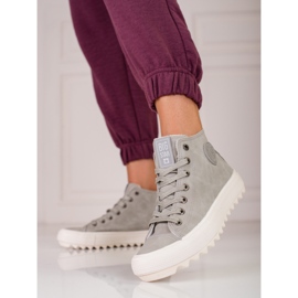 Baskets Big Star EE274114 pour femmes gris 1