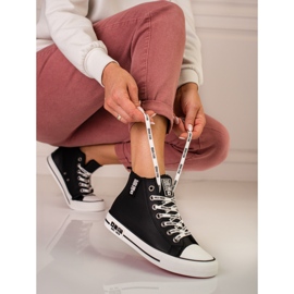 Baskets femme Big Star KK274598 le noir 1 Baskets femme Big Star KK274598 le noir 1