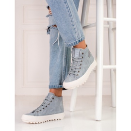 Baskets Big Star EE274115 pour femmes bleu 2 Baskets Big Star EE274115 pour femmes bleu 2