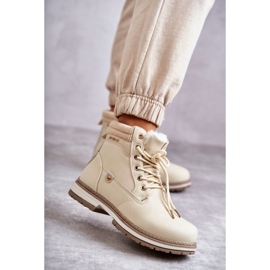 PE1 Bottes Chaudes Femme Trappers Beige Liv 2 PE1 Bottes Chaudes Femme Trappers Beige Liv 2