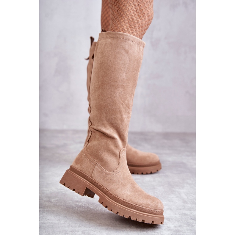 PE1 Bottes mi-bas chaudes femme beige Helma 1 PE1 Bottes mi-bas chaudes femme beige Helma 1