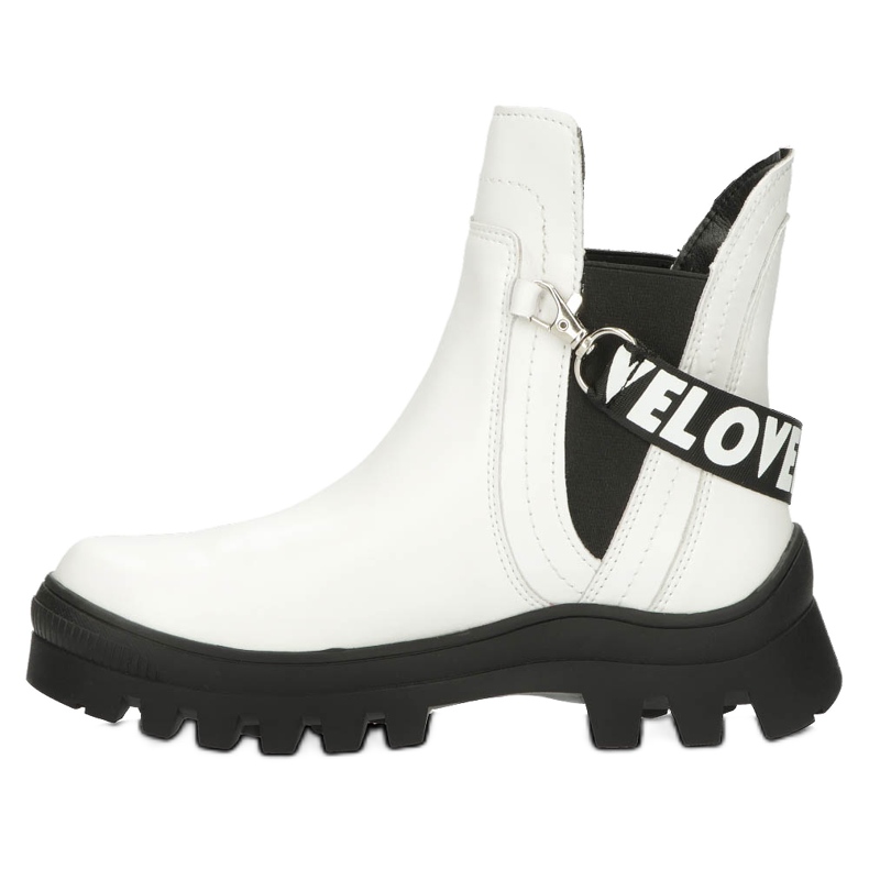 Boots à la mode des femmes -Up Filippo DBT3927 White blanche 2