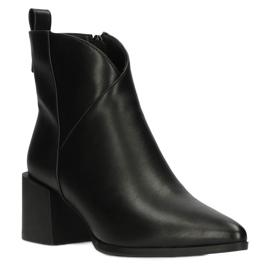 Des bottes isolées pour femmes sur le Black Filippo DBT4094 Black Post noir 1