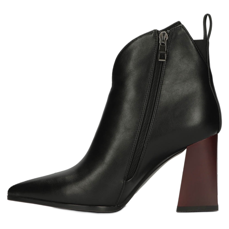 Bottes élégantes sur un poteau Filippo DBT4042 Noir le noir 2