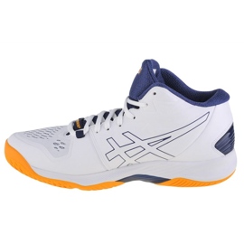Asics Sky Elite Ff Mt 2 M 1051A065-103 chaussures de volley-ball blanche blanche 1
