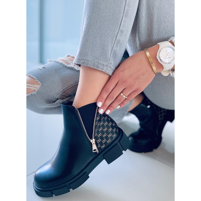 BM Bottines Jodhpur Ariana Noir 2