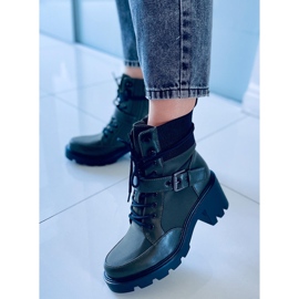 Bottines à lacets à talons Brooks DK.GREEN vert 4