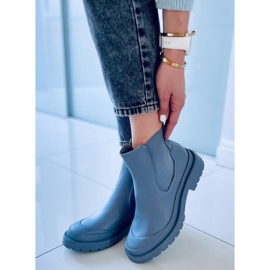 Bottines jodhpur Carey LT.BLUE bleu 2