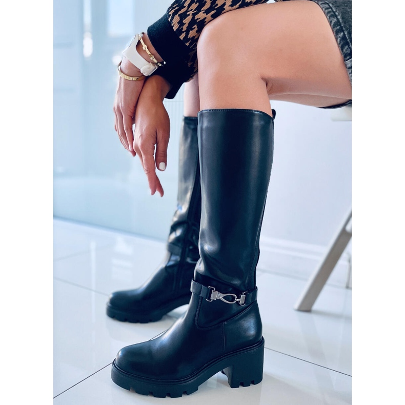 Bottes d'équitation noires Braxton 2