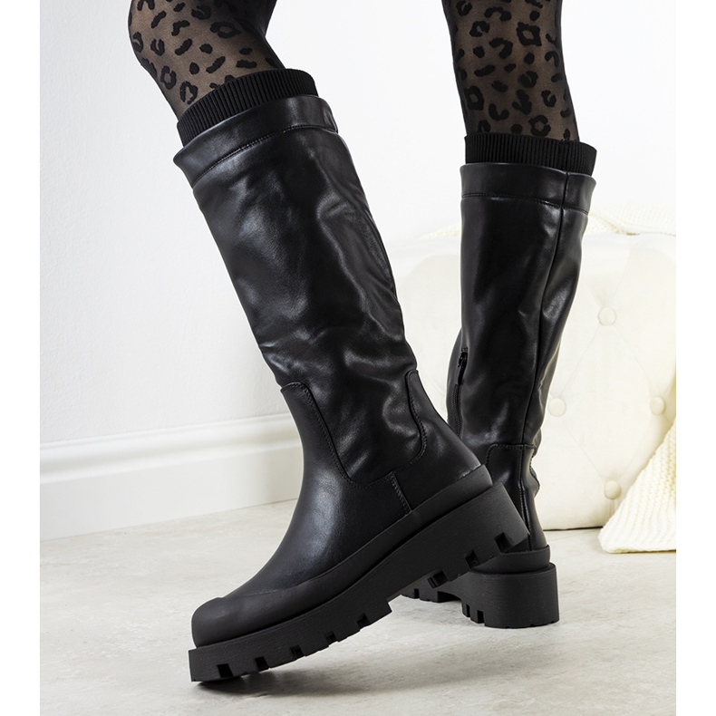 Bottines Deshina noires le noir 1