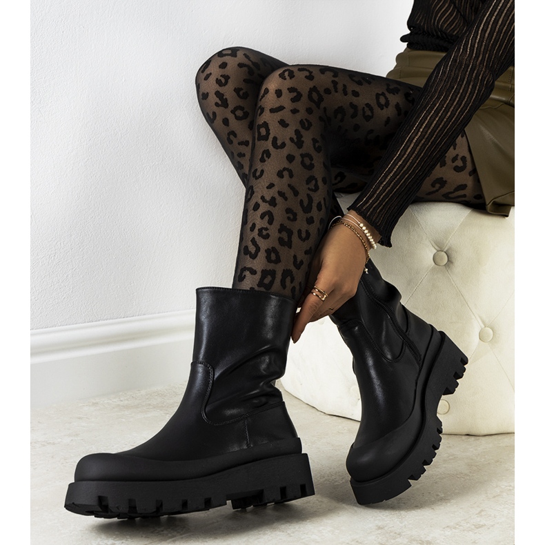Bottes Amado noires pour femmes le noir 1 Bottes Amado noires pour femmes le noir 1