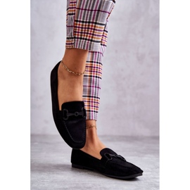 FB2 Mocassins En Daim Avec Décoration Santi Noire le noir 4
