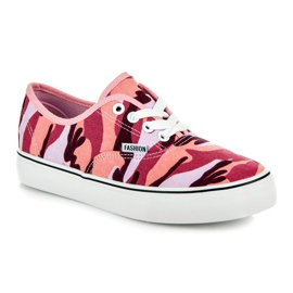 L&H Baskets à lacets camouflage multicolore 2