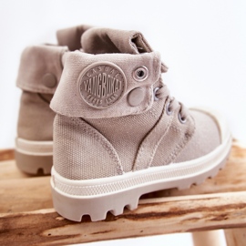 FB3 Baskets Montantes Enfant Gris Tobby beige 2
