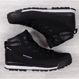 Chaussures de trekking isolées imperméables American Club noires le noir 1