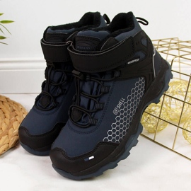 Bottes de neige garçons American Club bleu marine 2