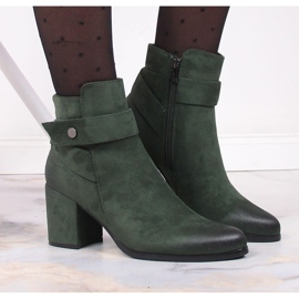 Bottes chaudes en daim vert pour femme Laura La.Fi 6