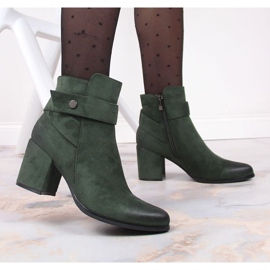 Bottes chaudes en daim vert pour femme Laura La.Fi 7