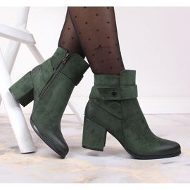 Bottes chaudes en daim vert pour femme Laura La.Fi 5
