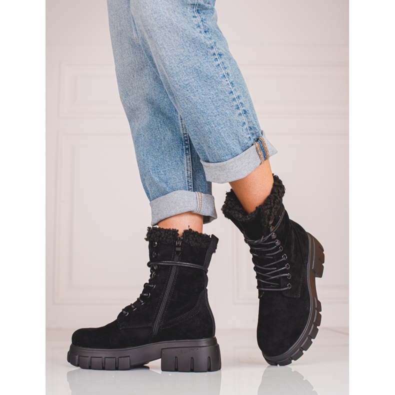 Travailleurs noirs isolés Shelovet pour femmes le noir 1 Travailleurs noirs isolés Shelovet pour femmes le noir 1