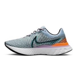 Chaussure Nike React Infinity Run Flyknit 3 W DD3024-300 bleu 1