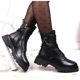 Bottes isolées noires bottes femme noir Filippo PAW372 le noir 5