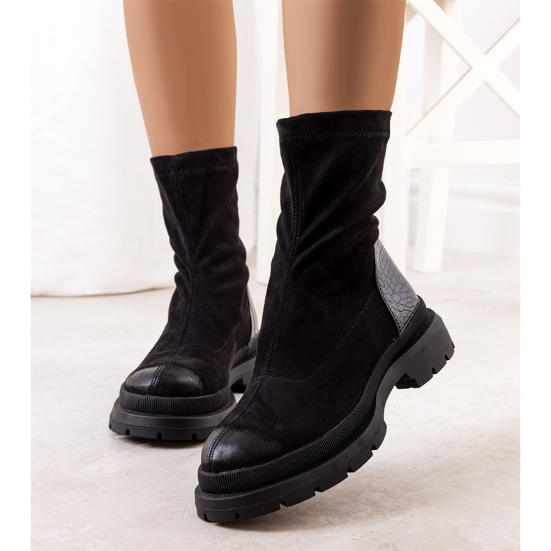 Bottines Markha noires le noir 1