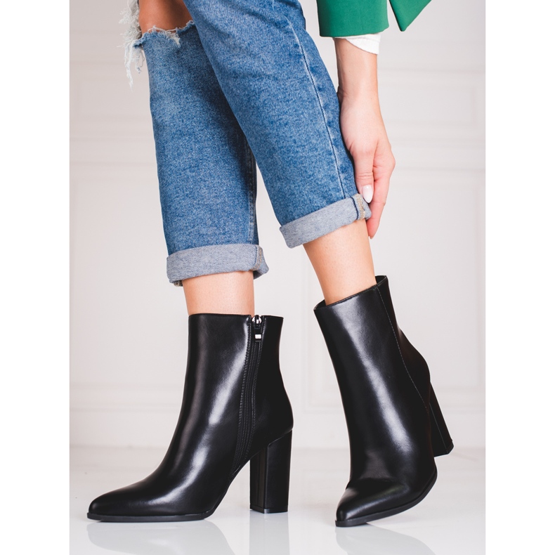 Bottes pour femmes sur le poste Shelovet le noir 2