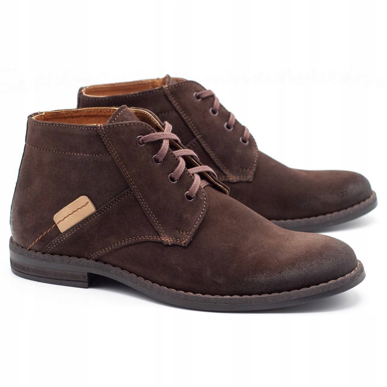 KENT Boots homme Jodhpur 605 marron brun 2