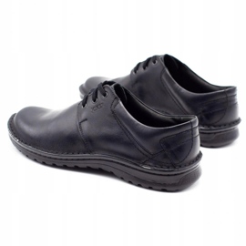 Joker Chaussures en cuir pour hommes 229 noir le noir 4