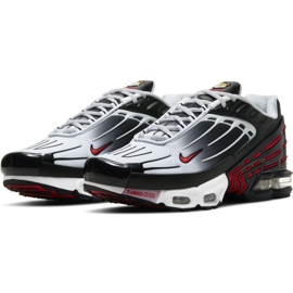 Chaussure Nike Air Max Plus 3 M DM2573-001 blanche le noir 1