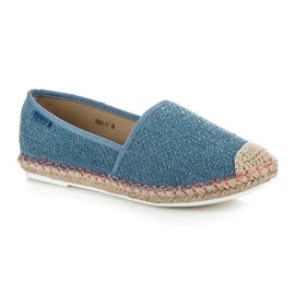Vices Espadrilles à motif bleu 2