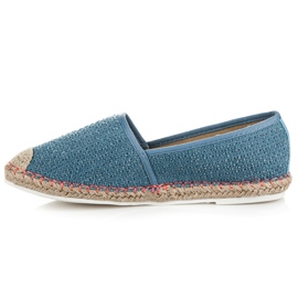 Vices Espadrilles à motif bleu 3