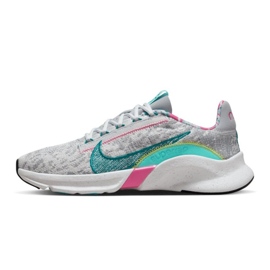 Chaussure Nike SuperRep Go 3 Flyknit Next Nature W DH3393-001 gris 1